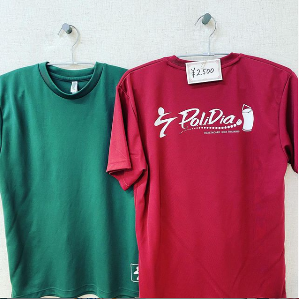 ポリディアシャツ販売中の掲載画像